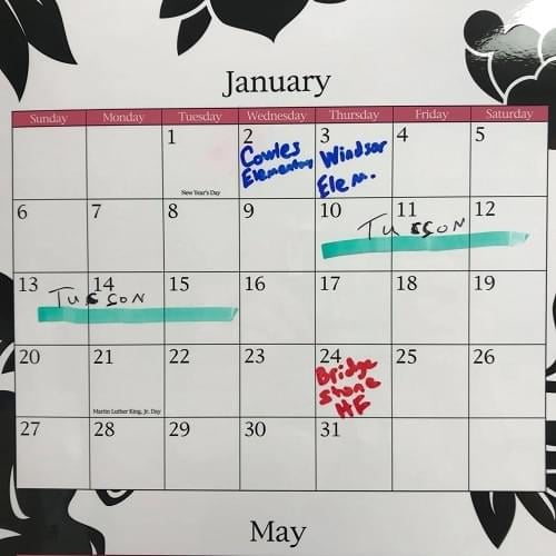 Wellness Program Expert - Calendar
